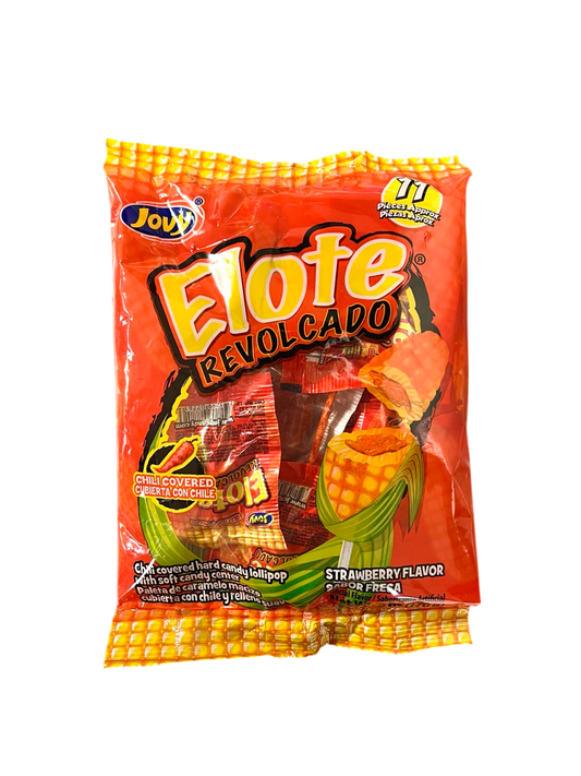 Jovy Elote Revolcado Chili Covered Lollipops 170g (Mexico)