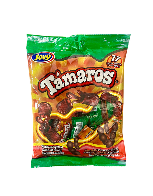 Jovy Tamaros Tamarind Flavor Candy 170g (Mexico)