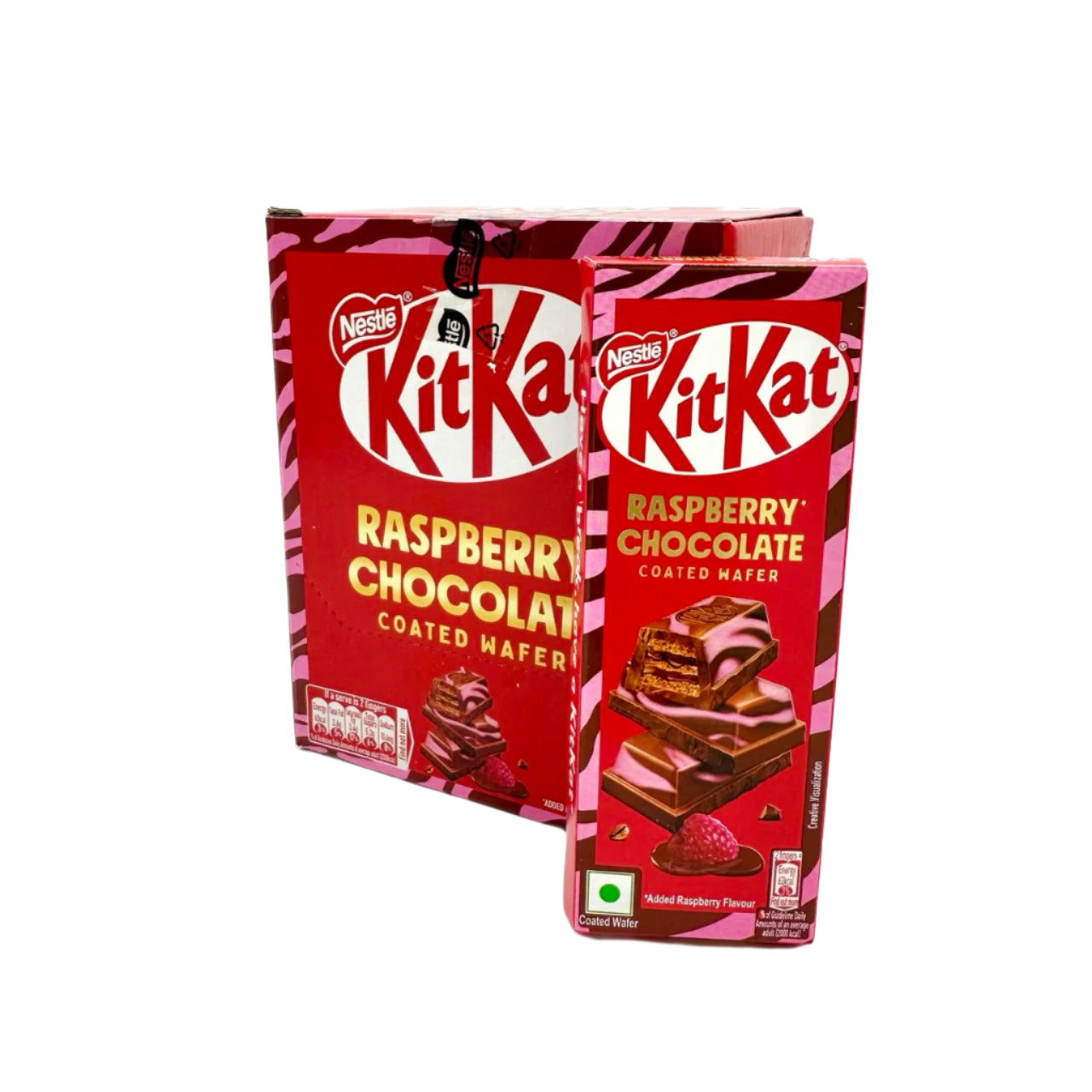 KitKat Raspberry Chocolate Coated Wafer 10pck x 63g (India)