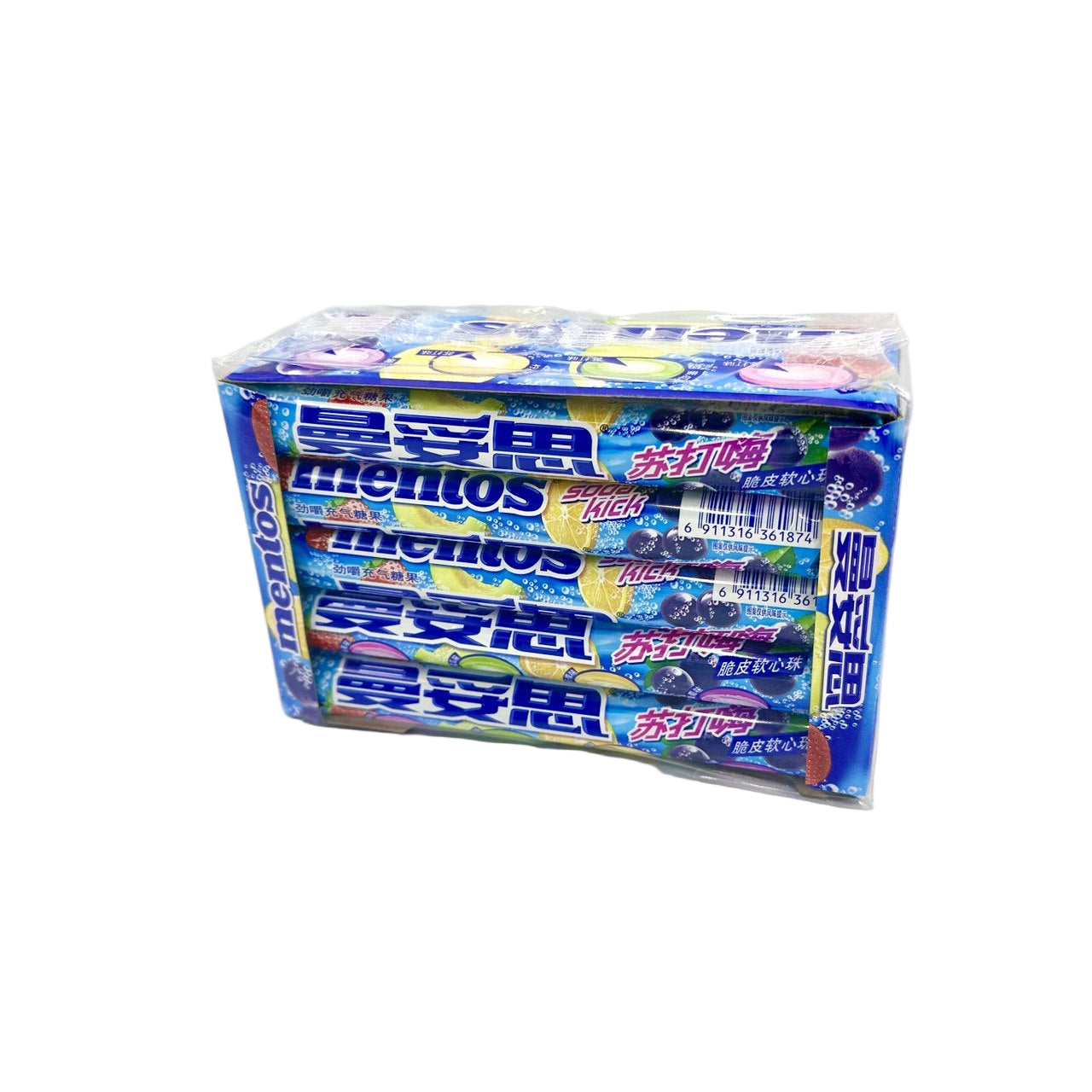 Mentos Soda Pop Burst Chewy Candy 37g (China)