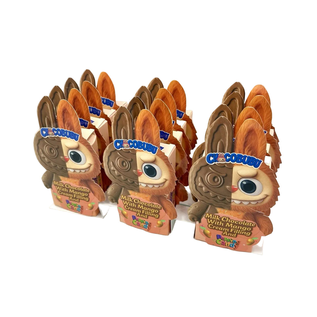 Chocobubu with Mango Cream Filling and Popping Candy 100g (Turkey)