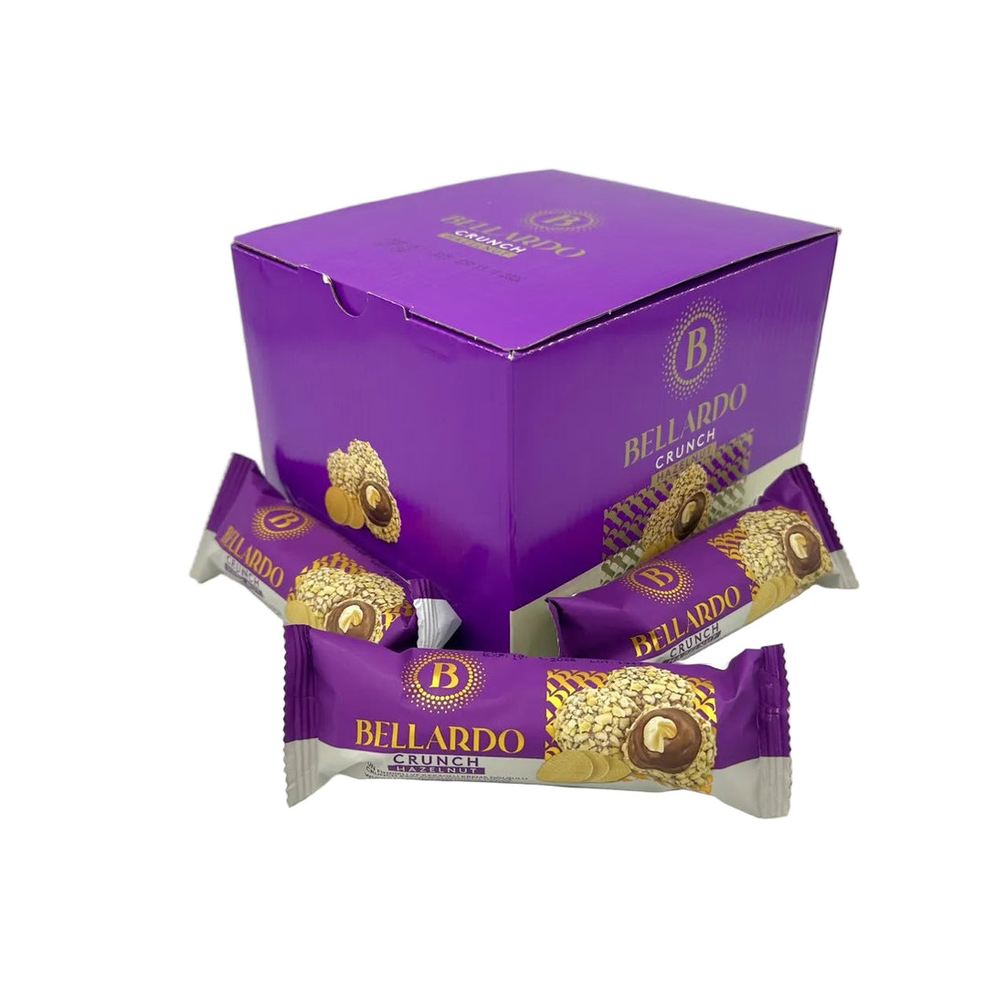 Bellardo Crunch Hazelnut Chocolate Wafer 30g (Turkey)
