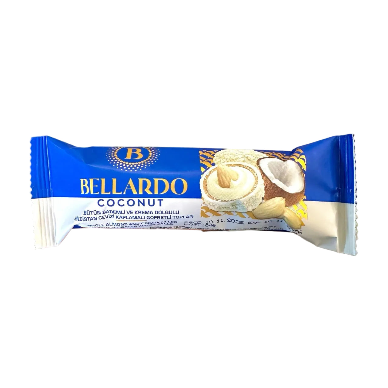 Bellardo Coconut Chocolate Wafer 30g (Turkey)