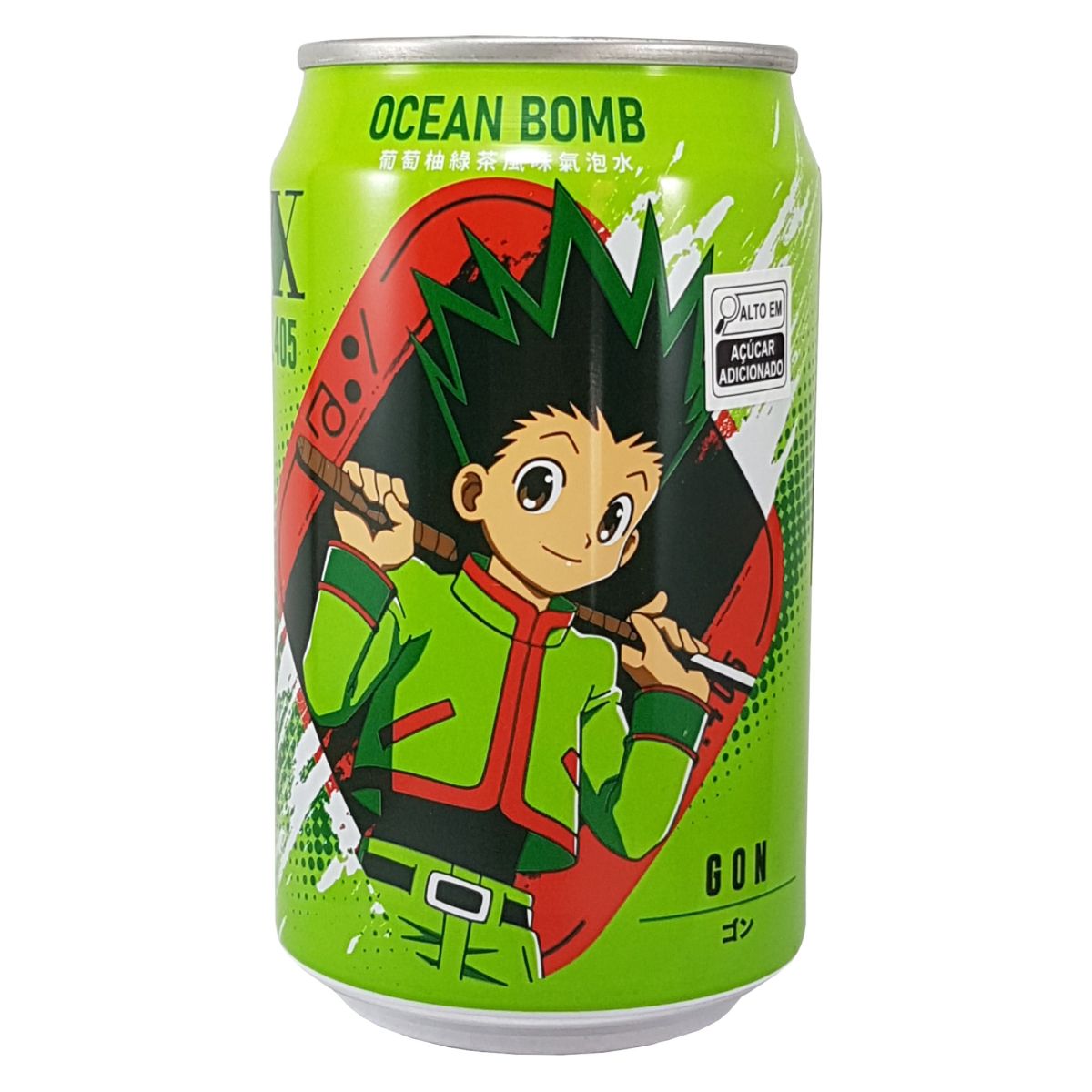 Ocean Bomb HUNTER×HUNTER Grapefruit Green Tea 330ml (Taiwan)