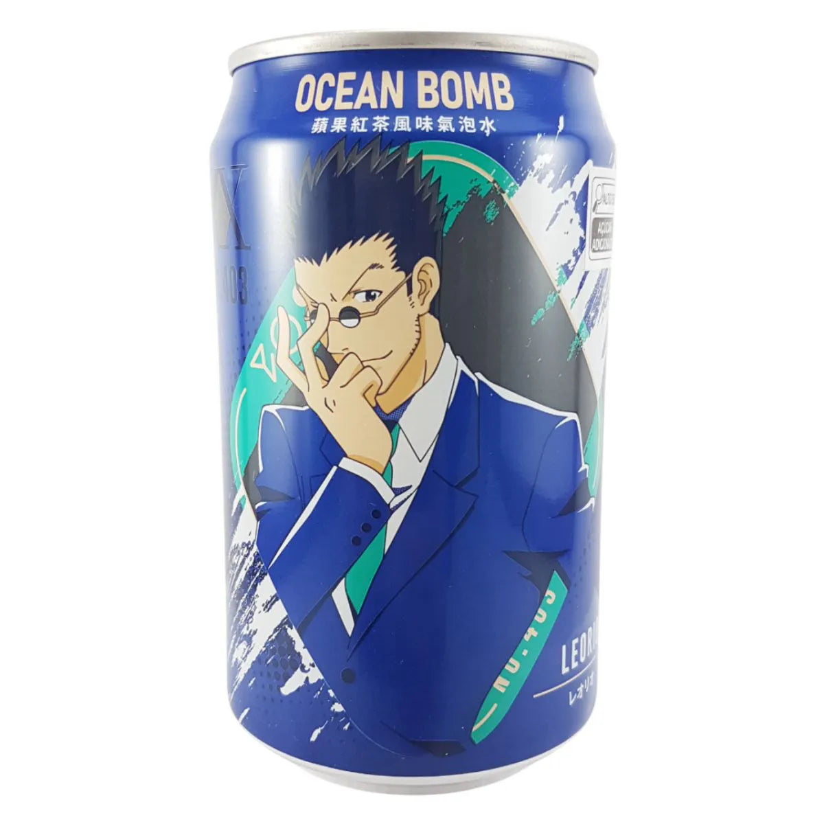 Ocean Bomb HUNTER×HUNTER Killua Leorio Apple Black Tea Flavor 330ml (China)