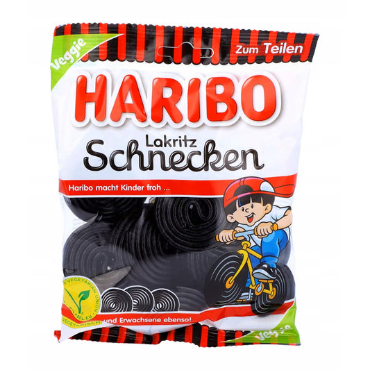 Haribo Rotella Lakritz Schnecken 175g (Germany)