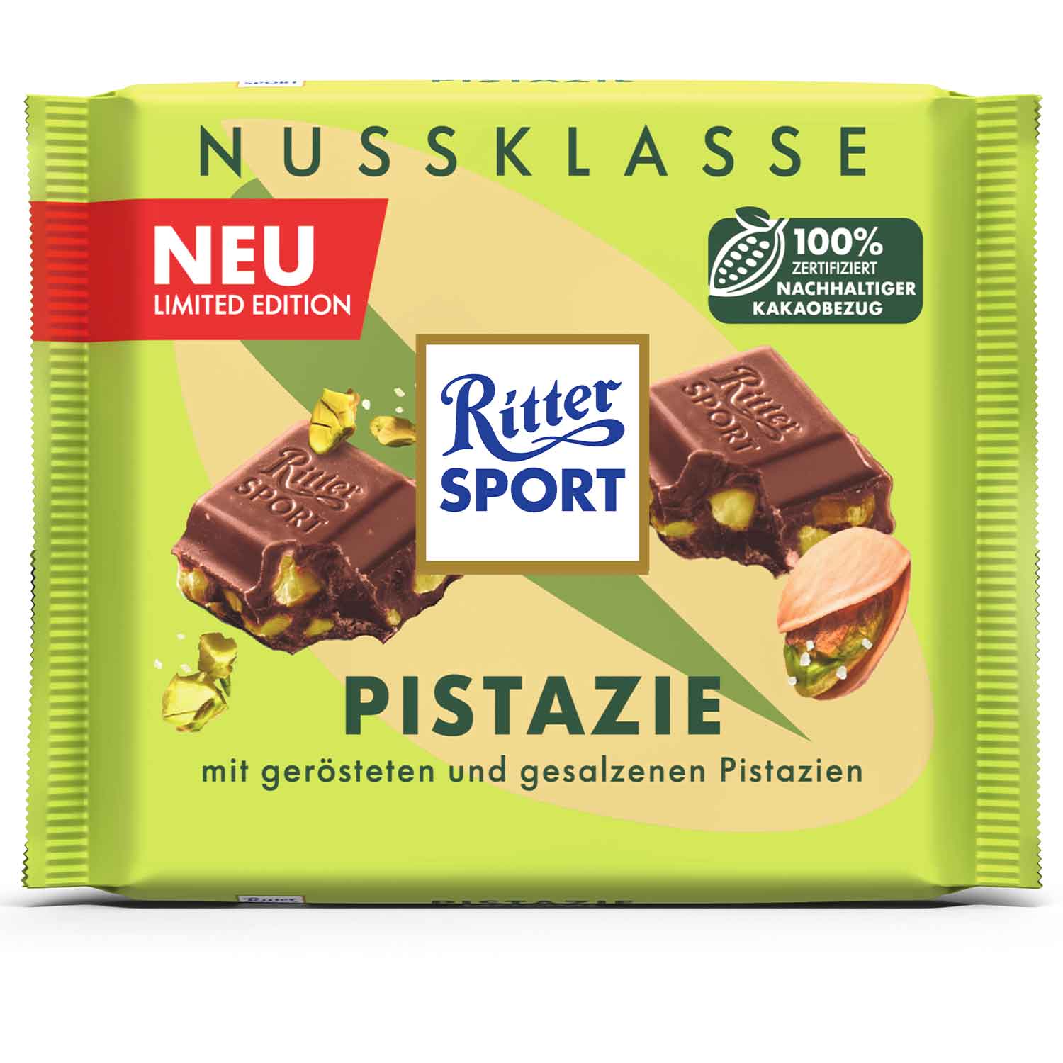 Ritter Sport Milk Pistachio 100g Limited (Germany)