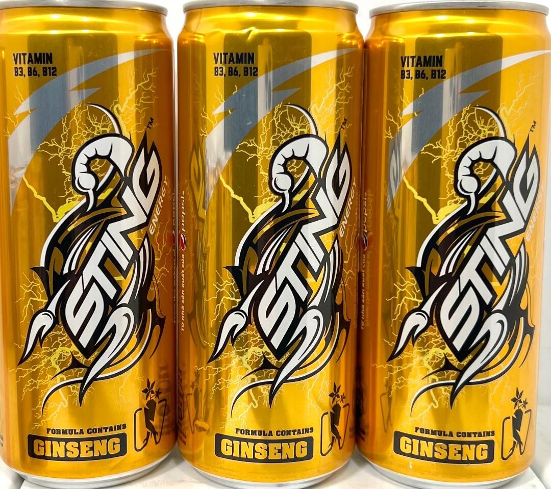 Sting Energy Ginseng Yellow 320ml (Vietnam)