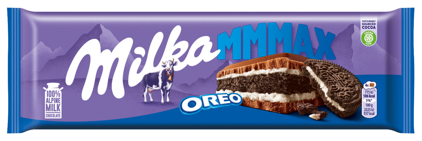 Milka & Oreo Max 300g (European)