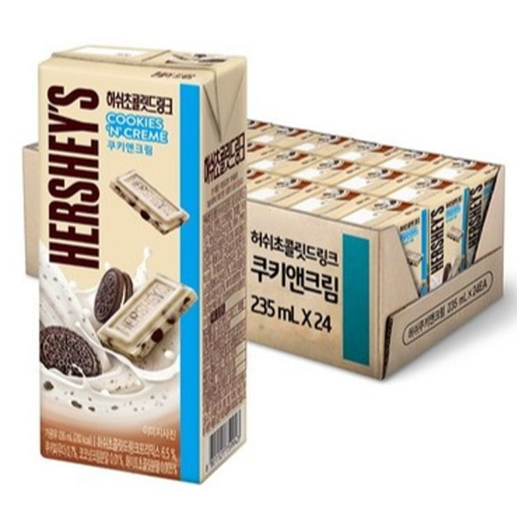 Hershey's Chocolate Drink - Cookie and Cream 235ml (Korea)