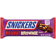 Snickers Peanut Brownie Chocolate Bar 40g (India)